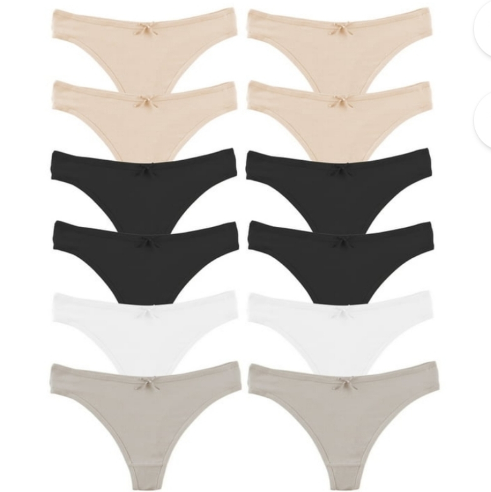 Jo & Bette (L) Thong Panties 12pr